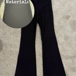 Athleta Black Flare Pants